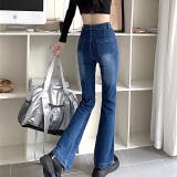 ストレッチデニムフレアパンツ 春 夏 | SHEENA  | 詳細画像15 