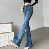 ストレッチデニムフレアパンツ 春 夏 | SHEENA  | 詳細画像26 