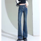 ストレッチデニムフレアパンツ 春 夏 | SHEENA  | 詳細画像28 