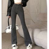 ストレッチデニムフレアパンツ 春 夏 | SHEENA  | 詳細画像37 