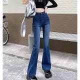 ストレッチデニムフレアパンツ 春 夏 | SHEENA  | 詳細画像5 