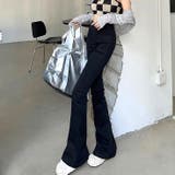 ストレッチデニムフレアパンツ 春 夏 | SHEENA  | 詳細画像72 