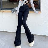 ストレッチデニムフレアパンツ 春 夏 | SHEENA  | 詳細画像73 