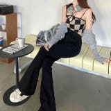 ストレッチデニムフレアパンツ 春 夏 | SHEENA  | 詳細画像74 