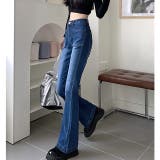 ストレッチデニムフレアパンツ 春 夏 | SHEENA  | 詳細画像8 