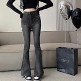 ストレッチデニムフレアパンツ 春 夏 | SHEENA  | 詳細画像50 