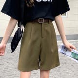さらさら涼感生地タックショートパンツ 春 夏 | SHEENA | 詳細画像12
