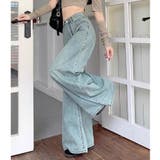 スーパーワイドデニムパンツ 春 夏 | SHEENA  | 詳細画像11 