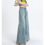 スーパーワイドデニムパンツ 春 夏 | SHEENA  | 詳細画像20 