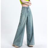 スーパーワイドデニムパンツ 春 夏 | SHEENA  | 詳細画像21 