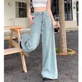 スーパーワイドデニムパンツ 春 夏 | SHEENA  | 詳細画像5 