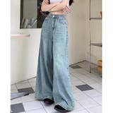 スーパーワイドデニムパンツ 春 夏 | SHEENA  | 詳細画像8 