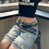 ダメージハーフルーズデニムパンツ 春 夏 | SHEENA | 詳細画像6