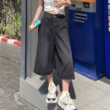 デニムルーズハーフパンツ バミューダパンツ 春 | SHEENA | 詳細画像22