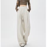 アイボリー | イージーワイドパンツ 春 夏 | SHEENA 