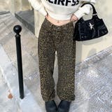 レオパード柄ワイドパンツ 春 夏 | SHEENA  | 詳細画像12 