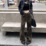 レオパード柄ワイドパンツ 春 夏 | SHEENA  | 詳細画像15 