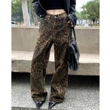 レオパード柄ワイドパンツ 春 夏 | SHEENA  | 詳細画像16 