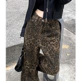レオパード柄ワイドパンツ 春 夏 | SHEENA  | 詳細画像19 