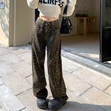 レオパード柄ワイドパンツ 春 夏 | SHEENA  | 詳細画像9 
