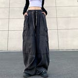 ヴィンテージデニムワイドイージーパンツ 春 夏 | SHEENA  | 詳細画像21 