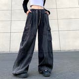 ヴィンテージデニムワイドイージーパンツ 春 夏 | SHEENA  | 詳細画像22 