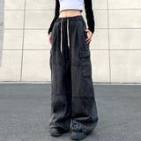 ヴィンテージデニムワイドイージーパンツ 春 夏 | SHEENA  | 詳細画像23 