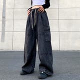 ヴィンテージデニムワイドイージーパンツ 春 夏 | SHEENA  | 詳細画像24 