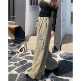 ヴィンテージデニムワイドイージーパンツ 春 夏 | SHEENA  | 詳細画像6 