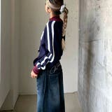 バック刺しゅうロゴルーズワイドデニムパンツ 春 夏 | SHEENA  | 詳細画像11 