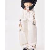 ダメージレースルーズワイドパンツ 春 夏 | SHEENA | 詳細画像20