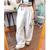 ダメージレースルーズワイドパンツ 春 夏 | SHEENA | 詳細画像6