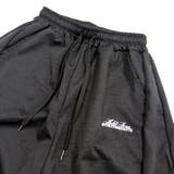 刺しゅうロゴ裾ドロストルーズワイドパンツ | SHEENA  | 詳細画像18 