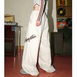 刺しゅうロゴスウェットワイドパンツ | SHEENA  | 詳細画像19 