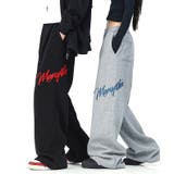 刺しゅうロゴスウェットワイドパンツ | SHEENA  | 詳細画像29 