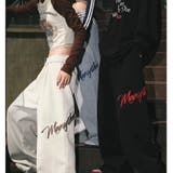 刺しゅうロゴスウェットワイドパンツ | SHEENA  | 詳細画像33 