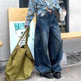 ビッグポケットデニムカーブワイドパンツ | SHEENA  | 詳細画像11 