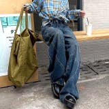 ビッグポケットデニムカーブワイドパンツ | SHEENA  | 詳細画像14 