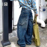 ビッグポケットデニムカーブワイドパンツ | SHEENA  | 詳細画像7 