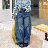 ビッグポケットデニムカーブワイドパンツ | SHEENA  | 詳細画像9 