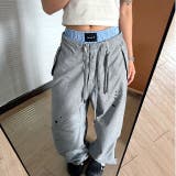 チェック柄レイヤードインナーショートパンツ | SHEENA | 詳細画像5