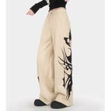 サイドトライバルプリントワイドパンツ | SHEENA  | 詳細画像13 