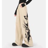 サイドトライバルプリントワイドパンツ | SHEENA  | 詳細画像14 