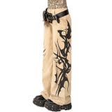 サイドトライバルプリントワイドパンツ | SHEENA  | 詳細画像7 