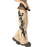 サイドトライバルプリントワイドパンツ | SHEENA  | 詳細画像9 