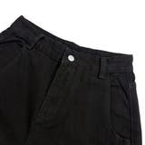 バックフラワーロゴ刺繍カーブワイドパンツ | SHEENA | 詳細画像19