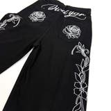 バックフラワーロゴ刺繍カーブワイドパンツ | SHEENA | 詳細画像22