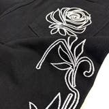 バックフラワーロゴ刺繍カーブワイドパンツ | SHEENA | 詳細画像24