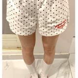 刺繍ロゴドットショートパンツ | SHEENA | 詳細画像9