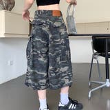 カモフラ柄カーゴハーフパンツ | SHEENA | 詳細画像10